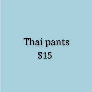 Thai Pants